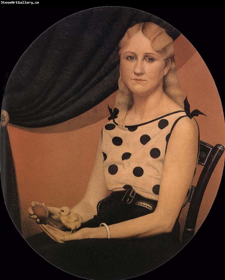 Grant Wood Portrait